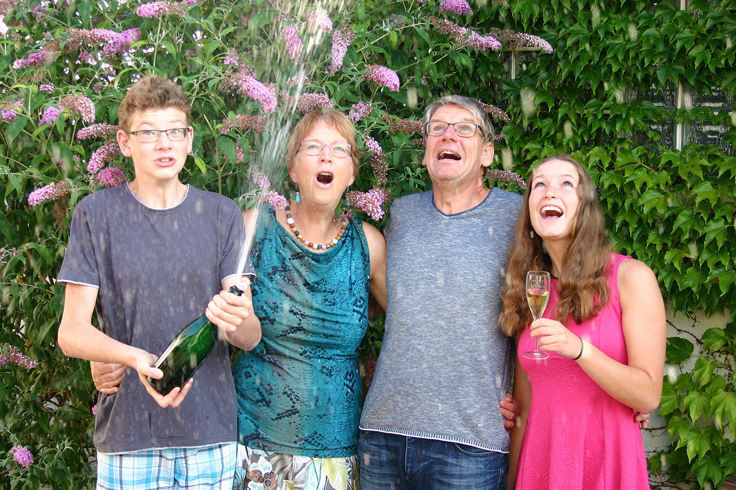 Überschäumende Sektlaune 2019